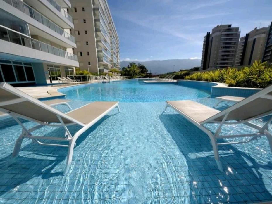 Apartamento Praia Bertioga Frente Mar Appartement Buitenkant foto