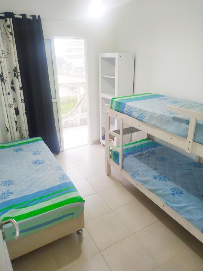 Apartamento Praia Bertioga Frente Mar Appartement Buitenkant foto