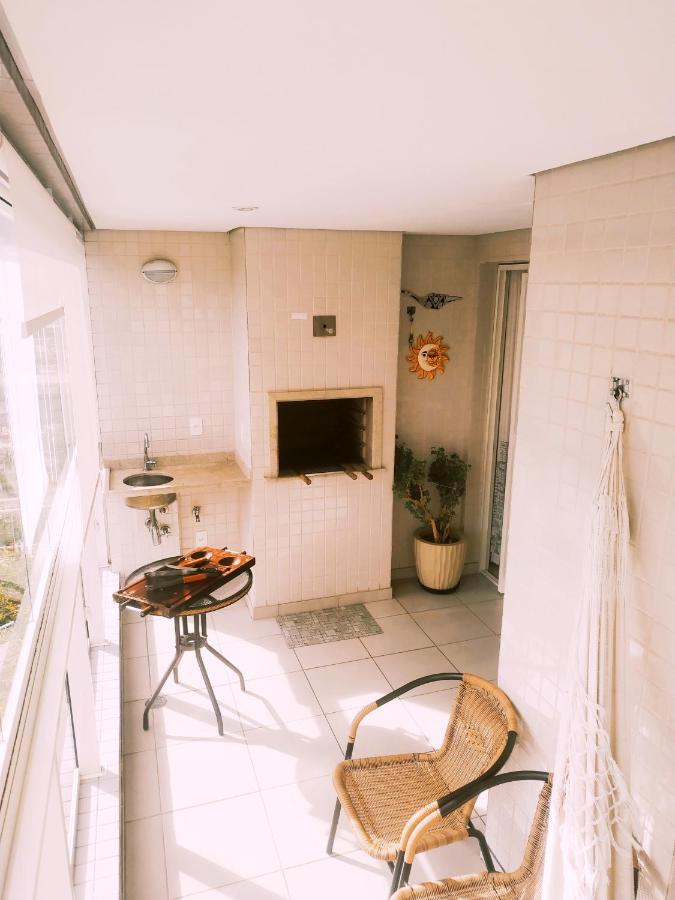 Apartamento Praia Bertioga Frente Mar Appartement Buitenkant foto