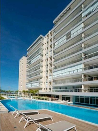 Apartamento Praia Bertioga Frente Mar Appartement Buitenkant foto
