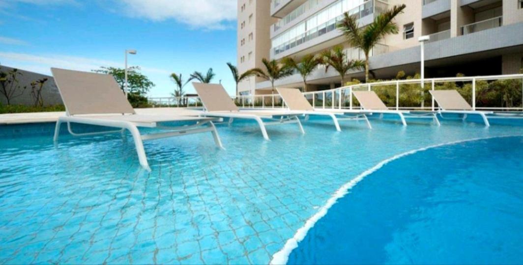 Apartamento Praia Bertioga Frente Mar Appartement Buitenkant foto