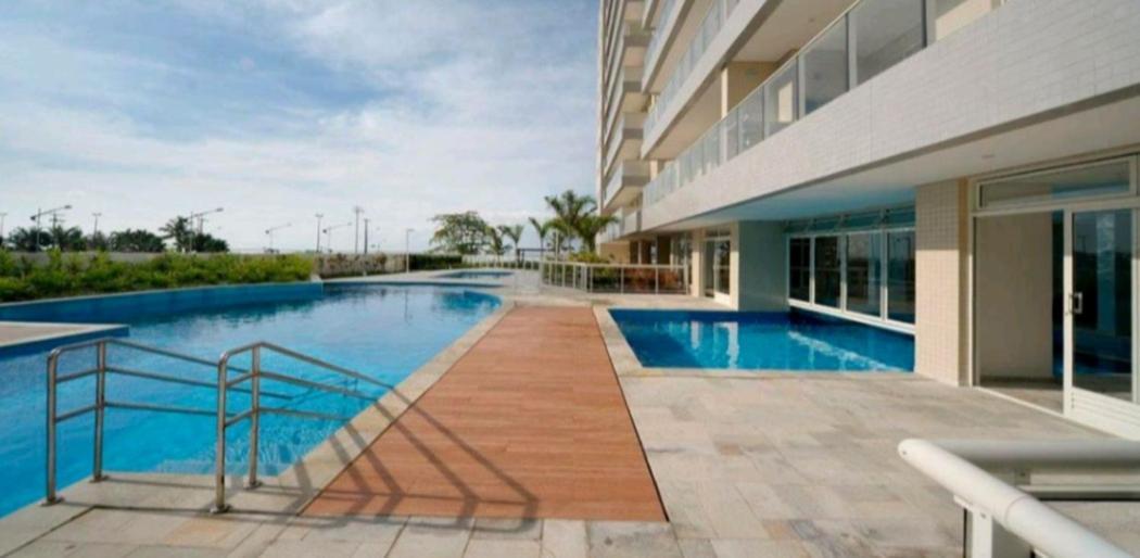 Apartamento Praia Bertioga Frente Mar Appartement Buitenkant foto