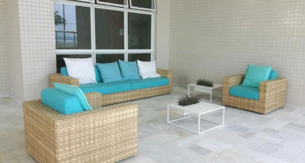 Apartamento Praia Bertioga Frente Mar Appartement Buitenkant foto