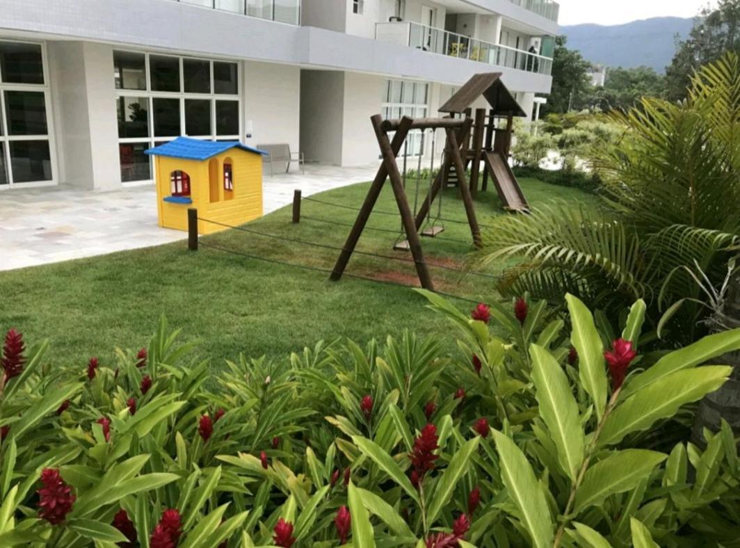 Apartamento Praia Bertioga Frente Mar Appartement Buitenkant foto